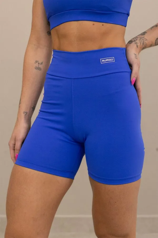 Shorts de Treino Feminino Longo Murigú Classic Royal