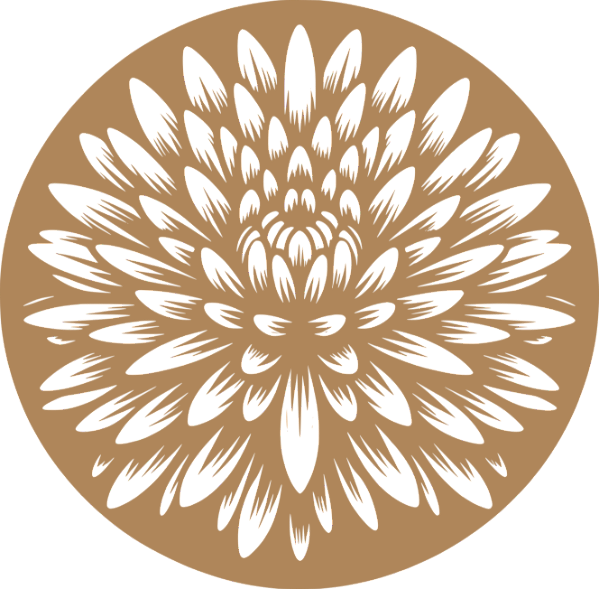 Mandala Floral Decorativa 13 em MDF Cru