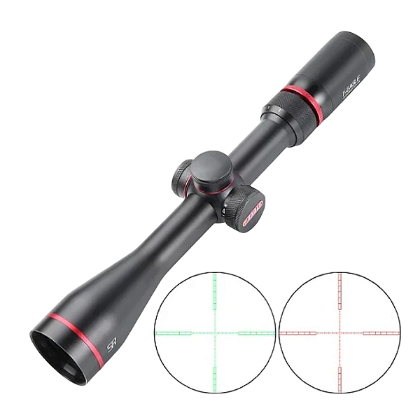Luneta T-Eagle Optics SR 3-9x40 IR Retículo Iluminado