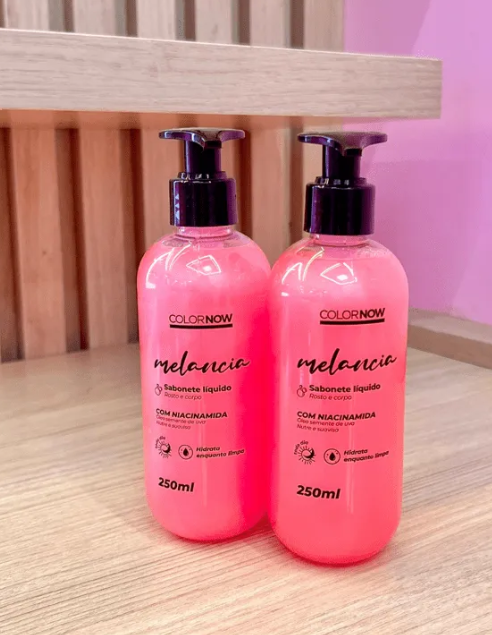 SABONETE LIQUIDO MELANCIA 250ML - COLORNOW