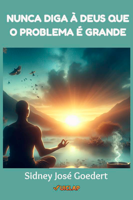 Nunca diga à Deus que o problema é Grande