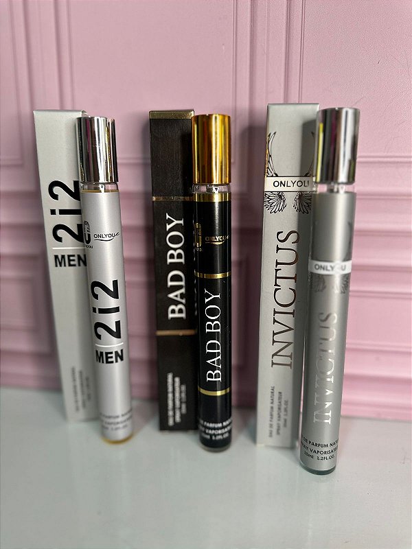 KIT PERFUME IMPORTADO MASCULINO - INTENSO (35ml cada)