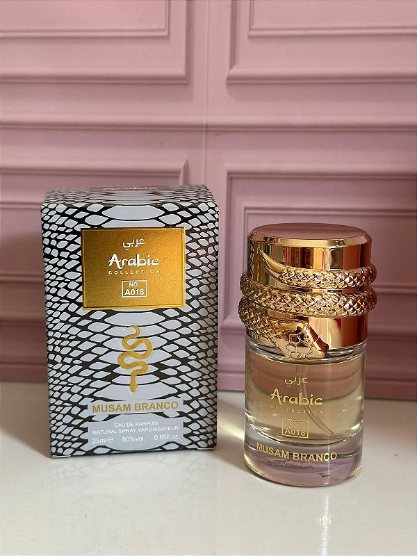 MINI ÁRABE - Musam Branco Feminino 25ml
