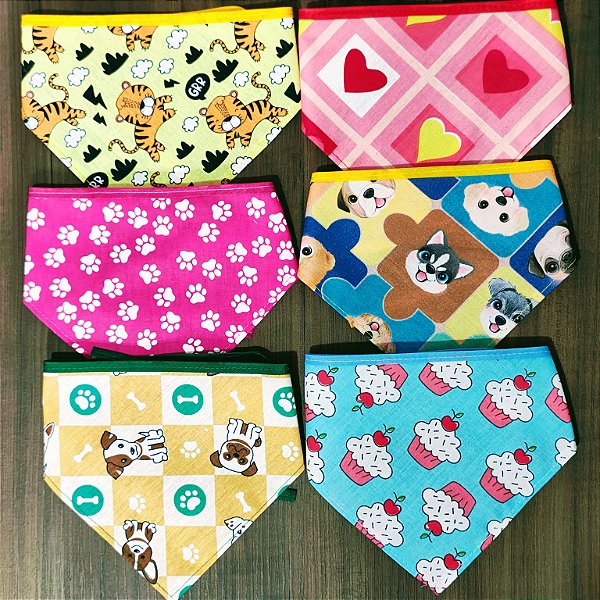 Bandana M Estampas Sortidas - 10 unidades
