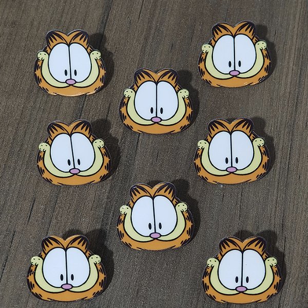 Lacinho P Acrílico Garfield 10 unidades