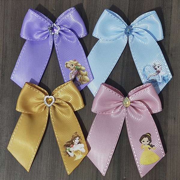 Laço de Pescoço Pet Princesas 10 unidades