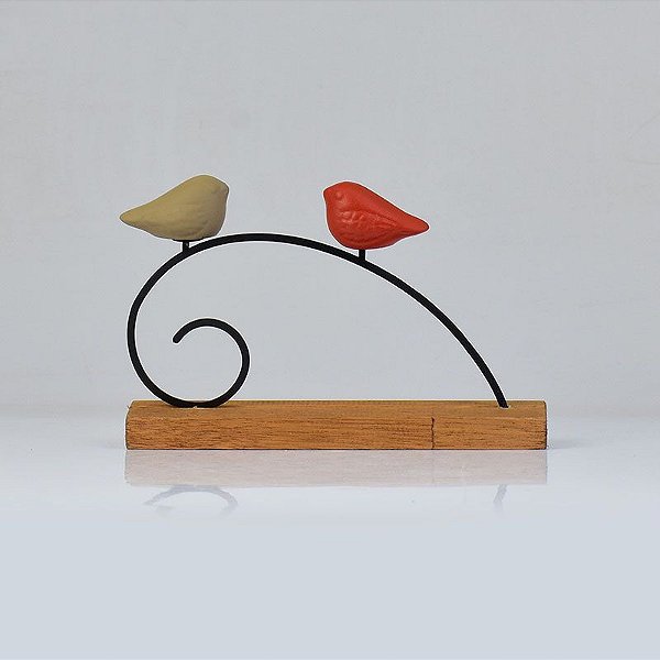 Enfeite Galho Pássaros