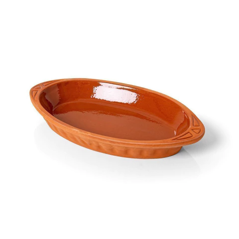 Bandeja de Forno com Alça 25cm Tuzla Mocca