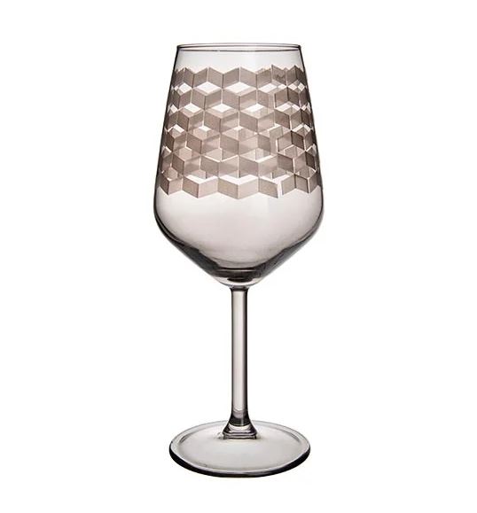 Taça Geo 490 ml Fume