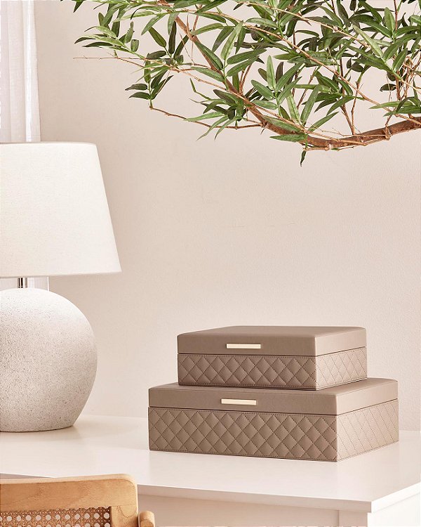 Kit Caixa em MDF com Revestimento - 18203