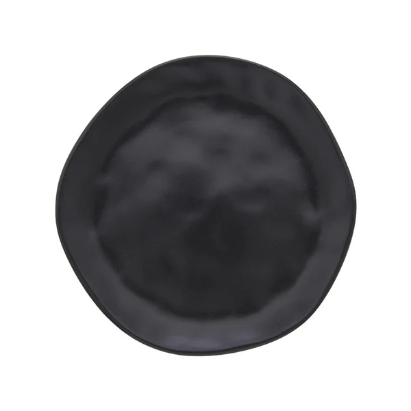 Prato de Sobremesa  em Cerâmica Organic Preto