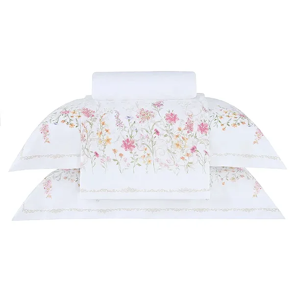 Jogo De Cama Buddemeyer Queen Vision Giovanella Estampado