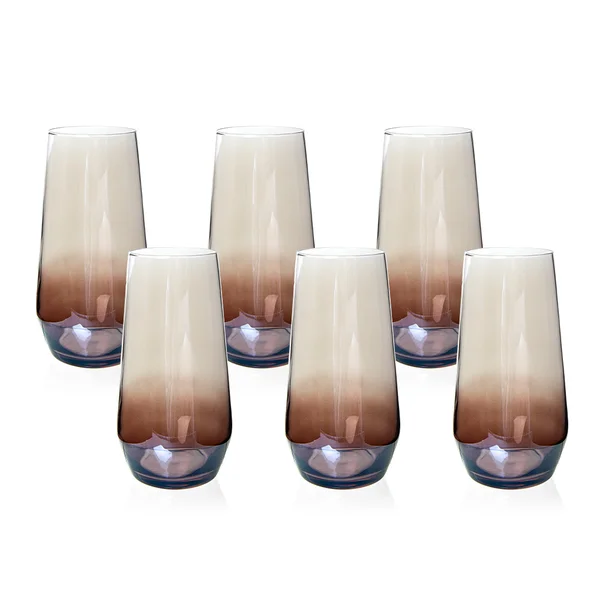 Jogo de Copos 4 Peças 545 ml Bruma Âmbar