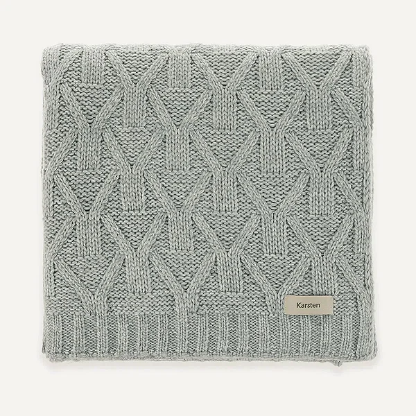 Peseira 100% Acrílico Roman Névoa Karsten