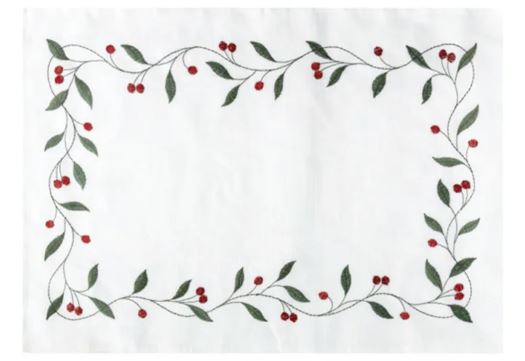 Jogo Americano Auguri Casa Vento Di Natale