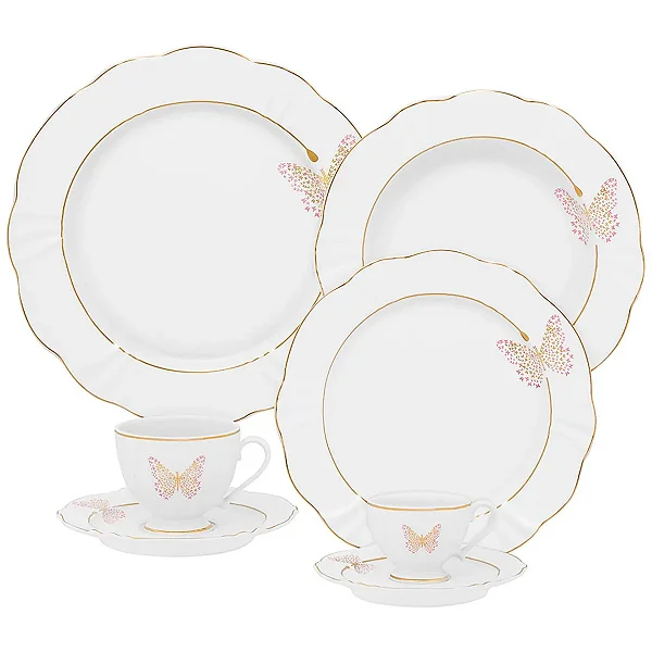 Aparelho De Jantar 30 Peças Soleil Encantada