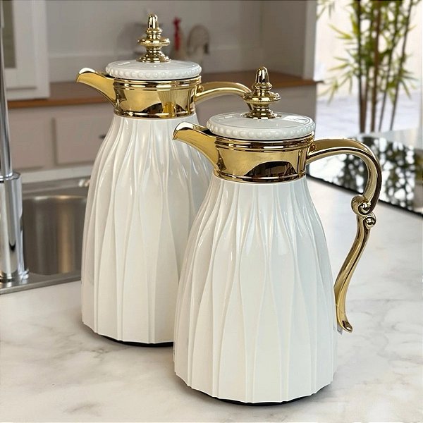 Conjunto Duo de Garrafas Térmicas para Café e Chá