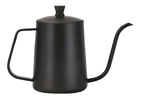 Chaleira Bico de Ganso em Aço Inox Black 600ml Preta – Oxford