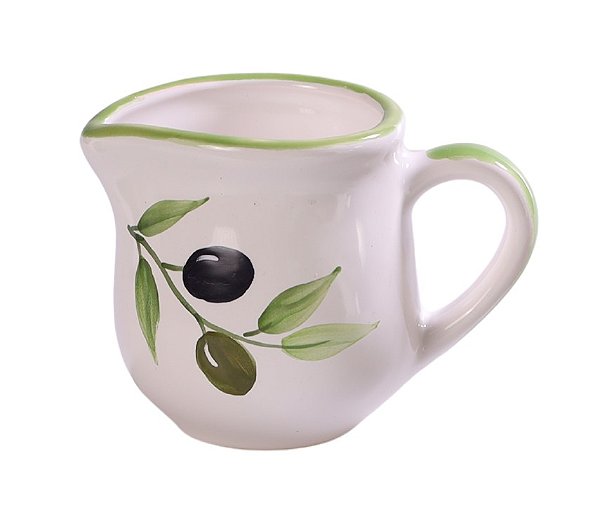 Jarra Pequena Azeitoninhas Kitchen em Cerâmica Decorativa 270ml