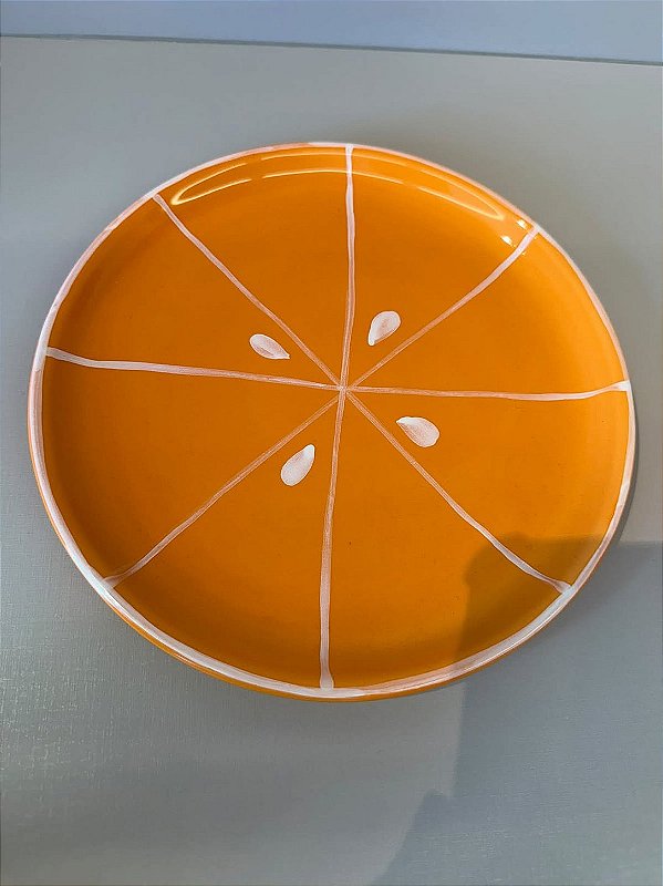 PRATO RED.LISO PQ LARANJA TUTTI-FRUTTI