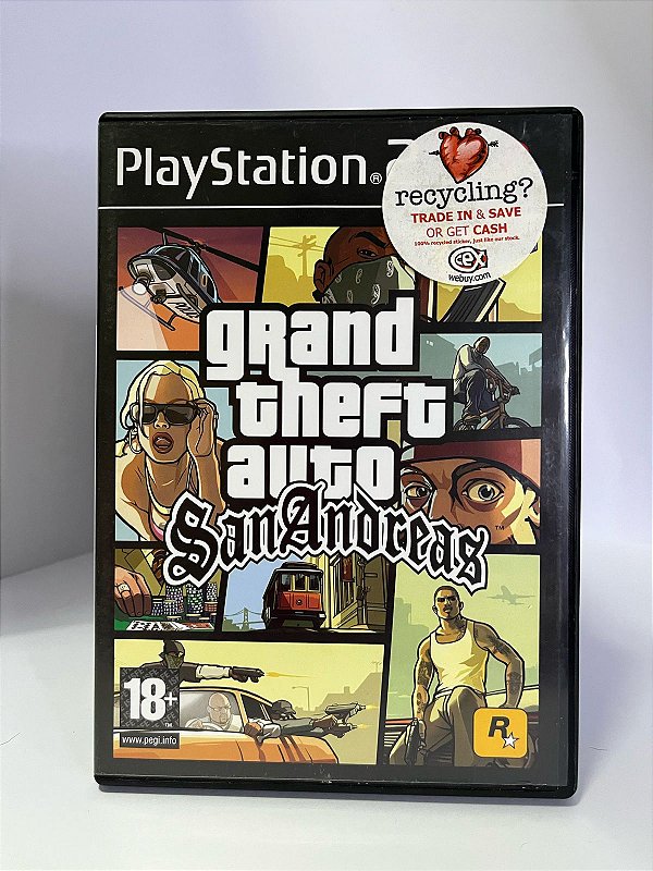 Grand Theft Auto: San Andreas (GTA) - PS2