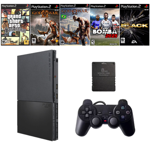 Playstation 2 PS2 +8 Jogos