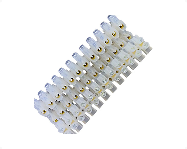 Terminal Elétrico Tipo Sindal 1,5–2,5 mm² para Cabos – Kit 10 Unidades