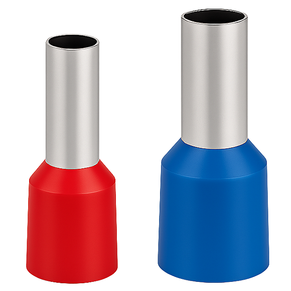 Terminal Tubular Ilhós 10mm (100) 16mm (100) Mm Kit 200 Pçs