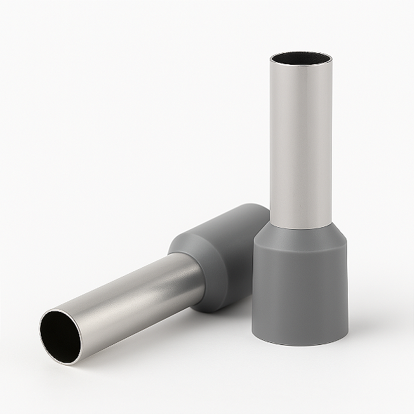 Kit Terminal Pré-isolado Tubular Simples 4mm 100 Peças