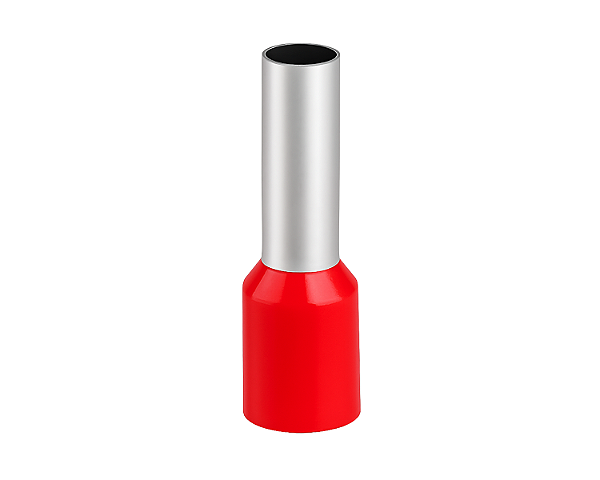Terminal Conector Tubular Ilhós Simples 10 mm para Cabos – 300 Unidades