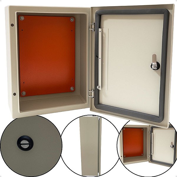 QUADRO DISTRIBUIÇÃO SOBREPOR 500X400X200 PAINEL COMANDO