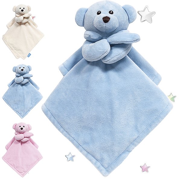 NANINHA PARA BEBE CARINHO HORA DO SONO BUBA  ANTIALÉRGICO Cor:Azul