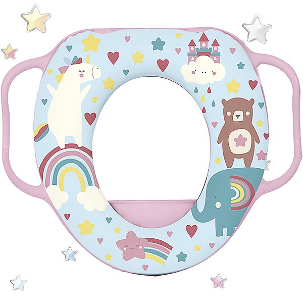 Redutor De Assento Sanitário Adaptador Para Bebês BUBA Nome do desenho:Arco-Iris