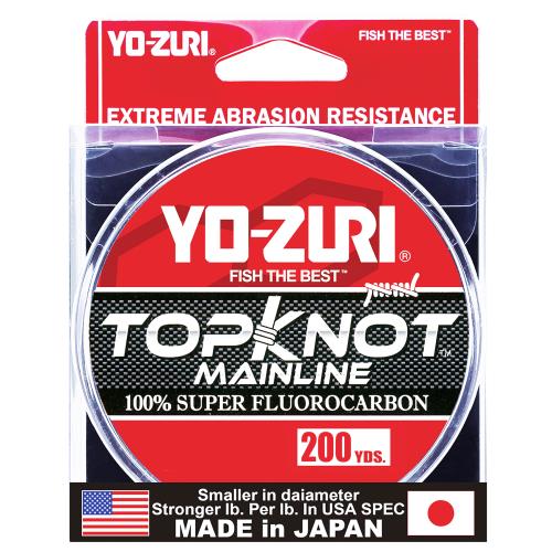 Linha Yo-Zuri Topknot Fluorcarbon 0.330mm - 16lbs 180m