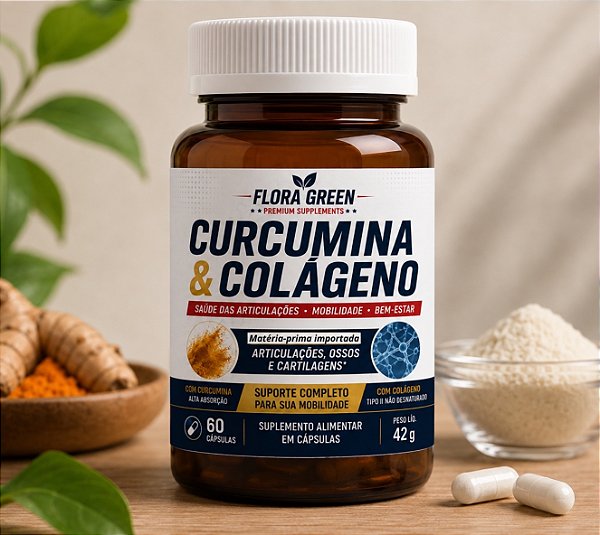 Curcumina c/ Colágeno Tipo II