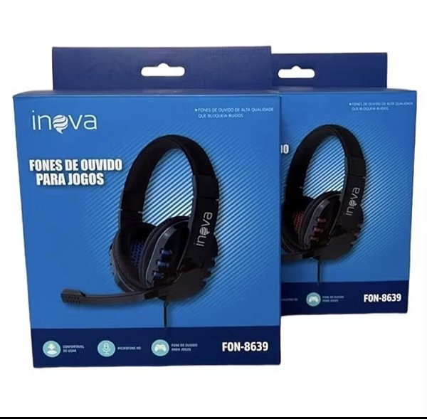 FONE GAMER INOVA KV-8639