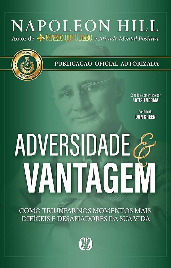 Livro ADVERSIDADE E VANTAGEM - NAPOLEON HILL