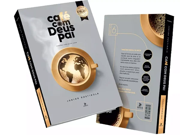 Livro Café Com Deus Pai | Porções Diárias de Amor | Junior Rostirola