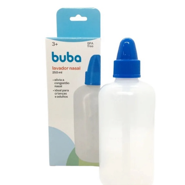 Garrafinha Lavagem Nasal Adulto e Infantil - Buba