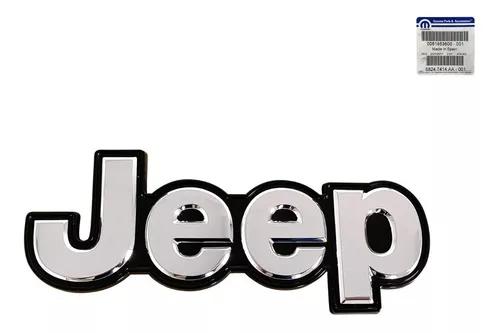Emblema Tampa Traseira Jeep Renegade 2015 A 2021