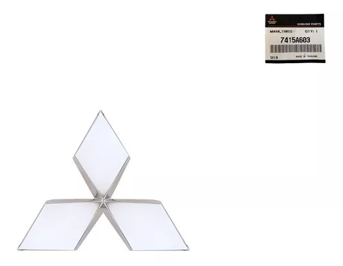 Emblema Dianteiro Mitsubishi Asx 10/13 Outlander 07/13