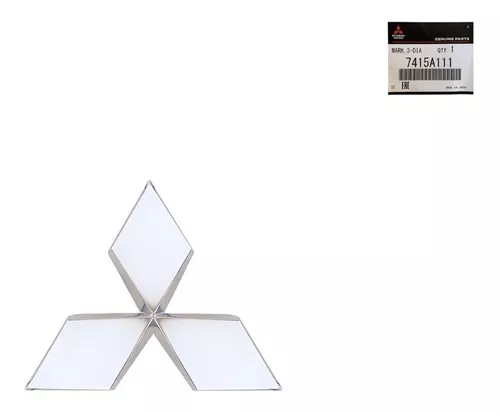 Emblema Tampa Traseira Mitsubishi Lancer 2008/2013