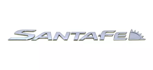 Emblema Tampa Traseira Hyundai Santa Fe 2013 A 2019