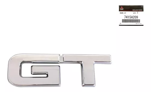 Emblema Traseiro Mitsubishi Outlander Gt 2010/2020