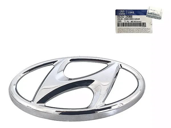 Emblema Grade Frontal Hyundai Elantra 2010 A 2013