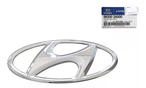 Emblema Hyundai Dianteiro Azera 08/10 Traseiro I30 07/12 Traseiro Tucson 06/16