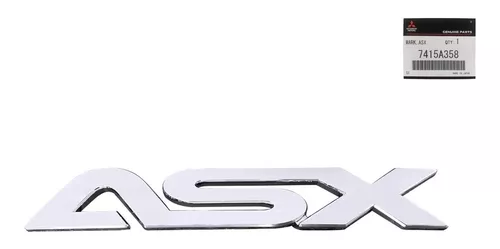 Emblema Tampa Traseira Mitsubishi Asx 2010 A 2013