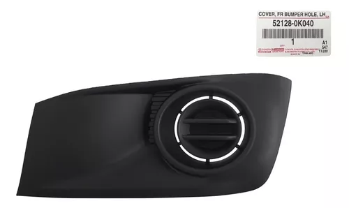 Moldura Farol Neblina Lado Esquerdo Toyota Hilux Sw4 2012/15