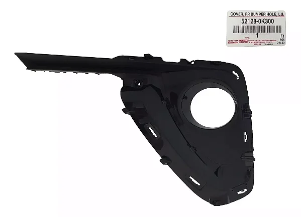 Moldura Farol Neblina Lado Esquerdo Toyota Hilux Sw4 2016/20