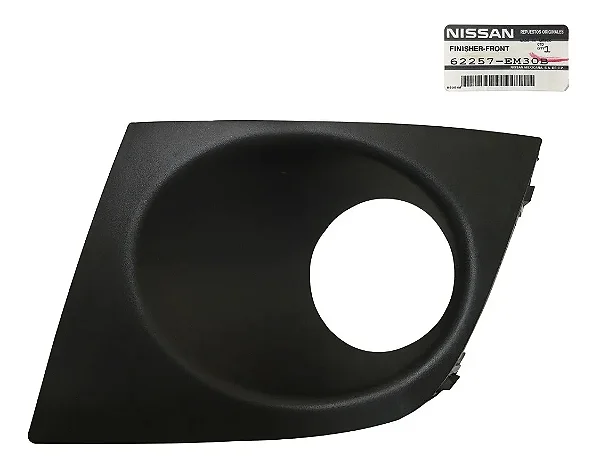 Moldura Farol Neblina Esquerdo Nissan Tiida 2004/12
